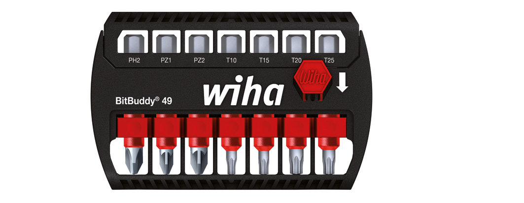 Wiha BitBuddy® 49, raznovrsni bitovi, 7 kom. (7946-904)