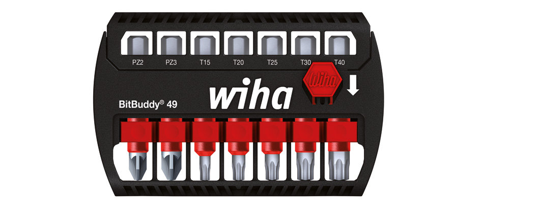 Wiha BitBuddy® 49, raznovrsni bitovi, 7 kom. (7946-905)