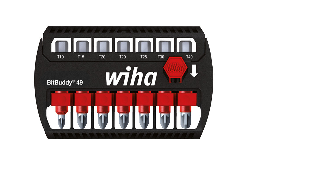 Wiha BitBuddy® 49, krstasti PZ, 7 kom. (7946-202)