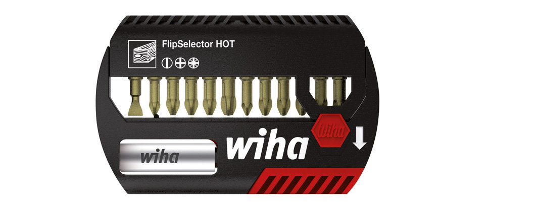 Wiha FlipSelector Komplet torzionih bitova HOT, razvrstan, 13 kom. (7947-055)