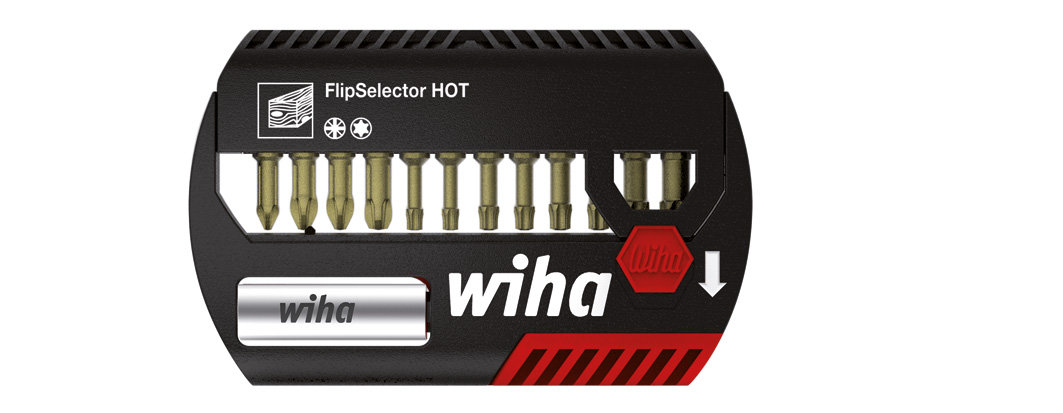 Wiha FlipSelector Komplet torzionih bitova HOT, razvrstan, 13 kom. (7947-955)