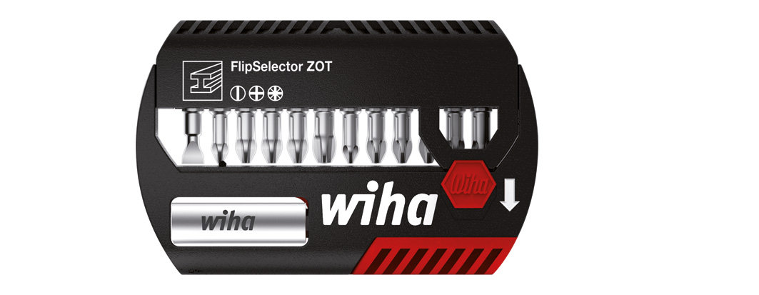 Wiha FlipSelector Komplet torzionih bitova ZOT, razvrstan, 13 kom. (7947-045)