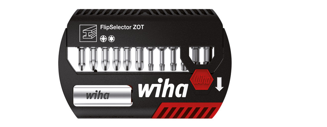 Wiha FlipSelector Komplet torzionih bitova ZOT, razvrstan, 13 kom. (7947-945)