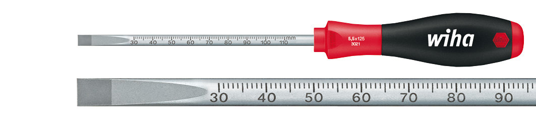 Wiha SoftFinish® Ravni odvijač (3021) 4,0 x 100 mm