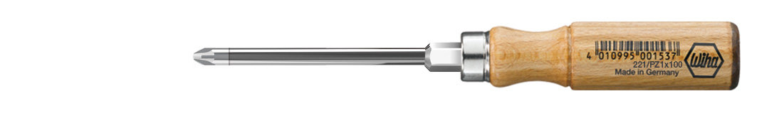Wiha Wooden Krstasti PZ odvijač (221) PZ3 x 150 mm