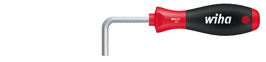 Wiha SoftFinish® Savijeni šestougaoni odvijač (357) 6, 168 mm