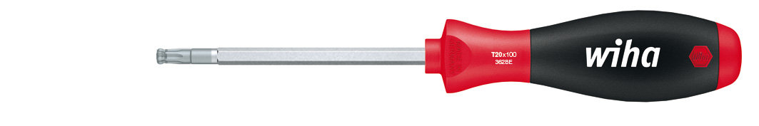 Wiha SoftFinish® TORX® odvijač sa kuglastim vrhom (362BE) T20 x 80 mm, 5/33