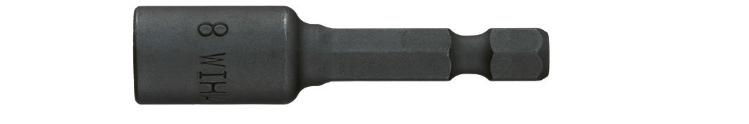 Wiha Power Nasadni odvijač, šestougaoni sa magnetom - tip E 6.3 (7244M) 1/2 x 50 mm